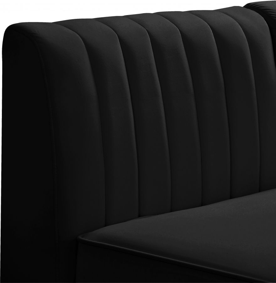 Thumbnail: Alina Velvet Modular Corner Chair