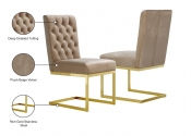 Thumbnail: Cameron Velvet Dining Chair