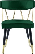 Thumbnail: Rheingold Velvet Dining Chair