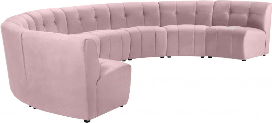 Thumbnail: Limitless Modular Velvet 8pc. Sectional