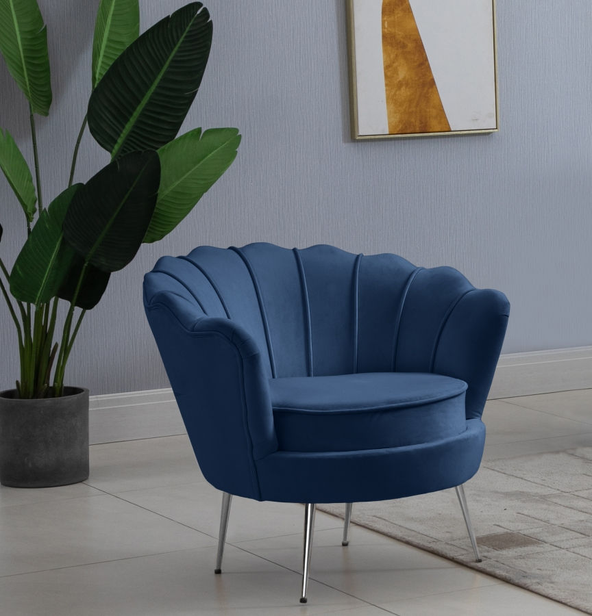 Thumbnail: Tremblay Velvet Modular Armless Chair