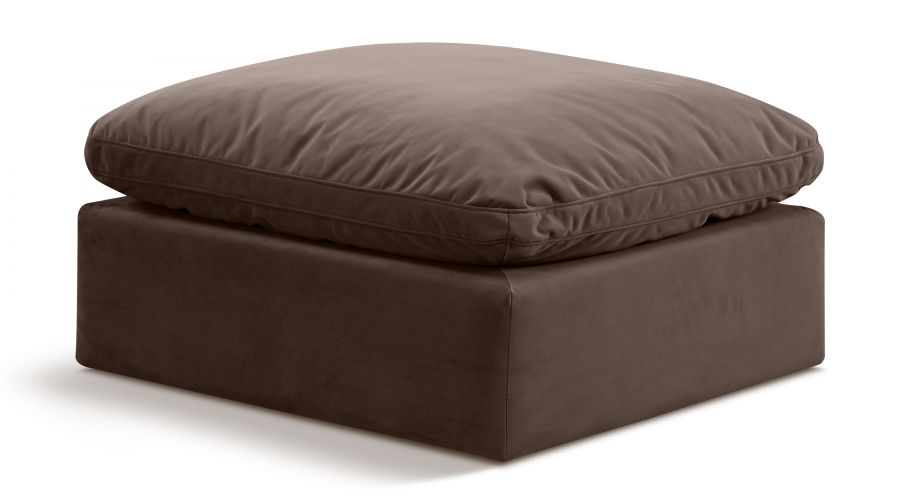 Indulge Velvet Ottoman