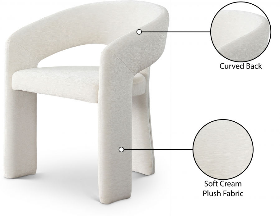 Thumbnail: Rendition Fabric Dining Chair