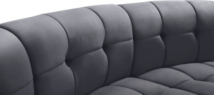 Thumbnail: Limitless Modular Velvet 7pc. Sectional