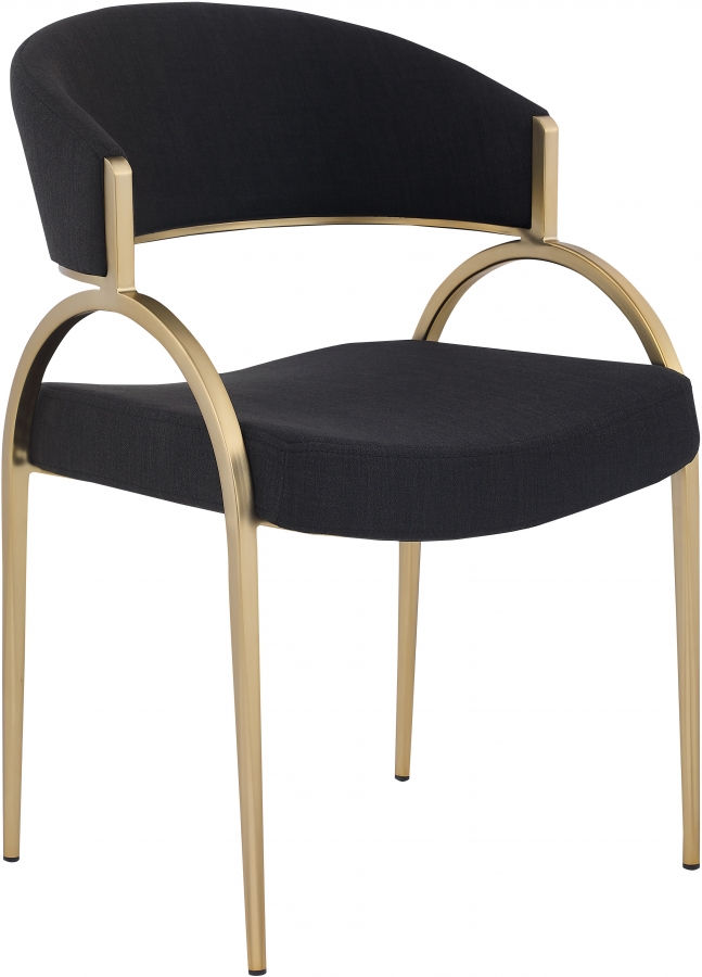 Thumbnail: Privet Linen Textured Dining Chair