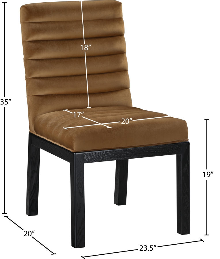 Thumbnail: Evelyn Velvet Upholstered Accent Chair