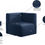 Thumbnail: Quincy Velvet Modular Comfort Corner Chair