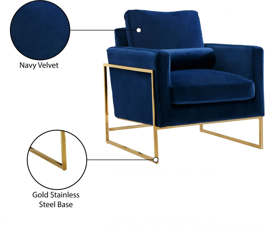 Thumbnail: Mila Velvet Chair