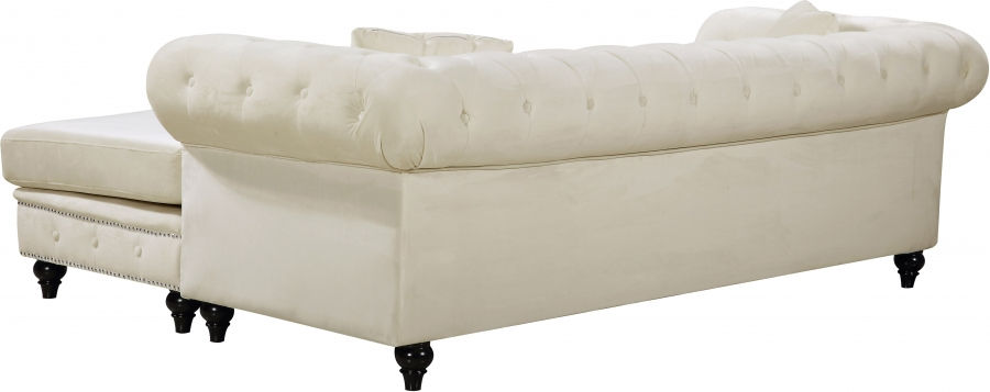 Thumbnail: Sabrina Velvet Reversible 2pc. Sectional