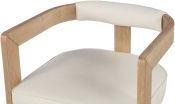 Thumbnail: Manchester Vegan Leather Dining Chair