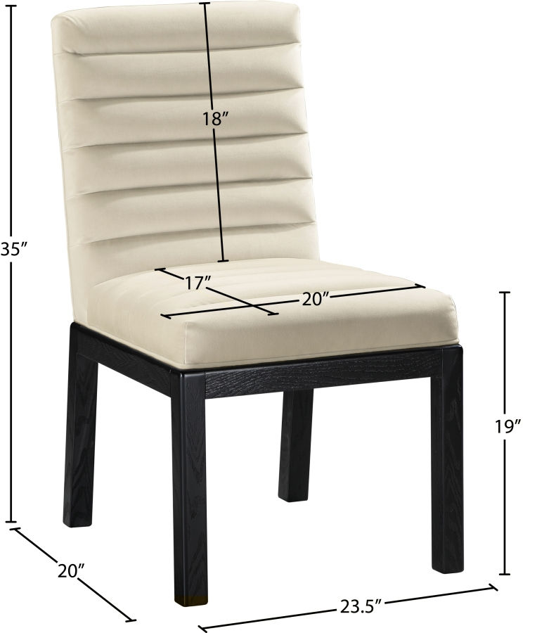 Thumbnail: Evelyn Velvet Upholstered Accent Chair