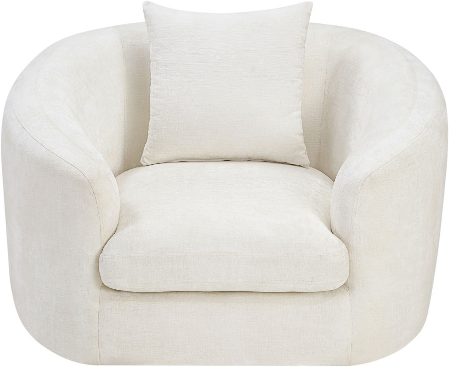 Thumbnail: Penelope Chenille Fabric Upholstered Accent Chair