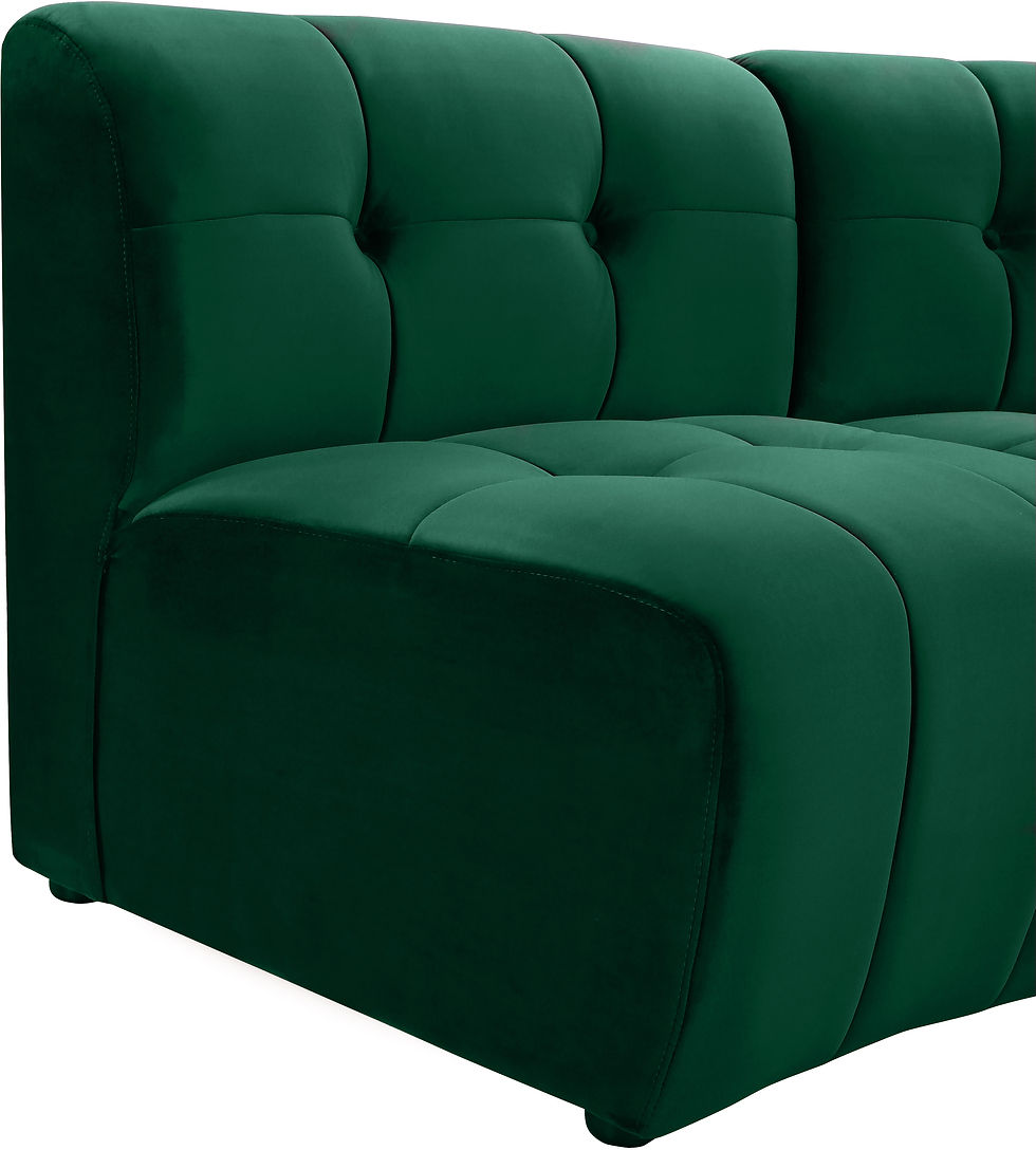 Thumbnail: Limitless Modular Velvet 11pc. Sectional