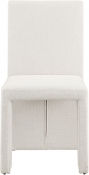 Thumbnail: Benson Linen Textured Fabric Dining Chair