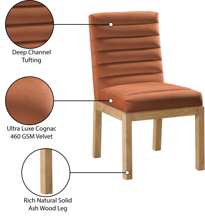 Thumbnail: Evelyn Velvet Upholstered Accent Chair