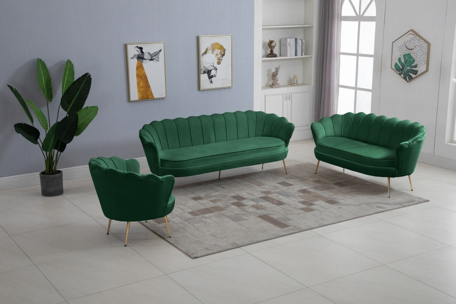Thumbnail: Tremblay Velvet Modular Armless Chair