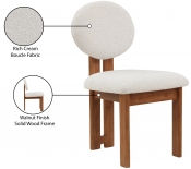 Thumbnail: Napa Boucle Fabric Dining Chair