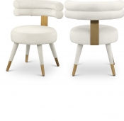 Thumbnail: Fitzroy Velvet Dining Chair