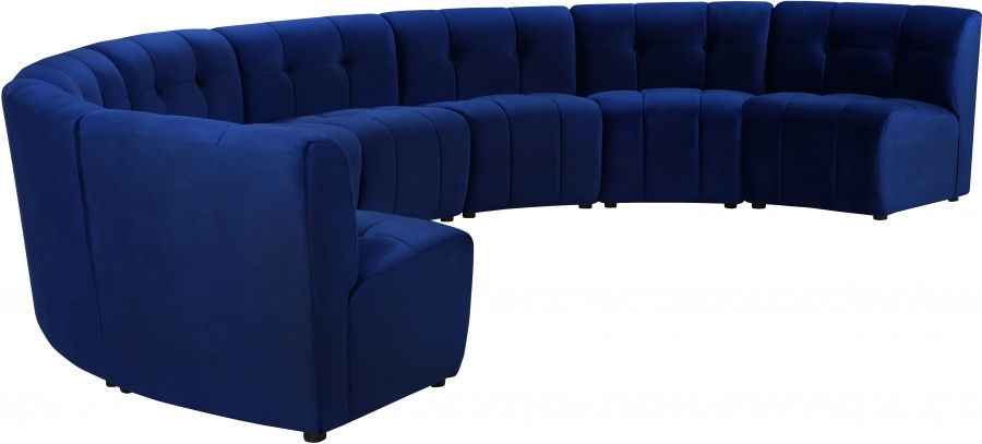Thumbnail: Limitless Modular Velvet 8pc. Sectional