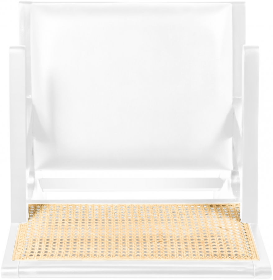 Thumbnail: Abby Vegan Leather Dining Arm Chair