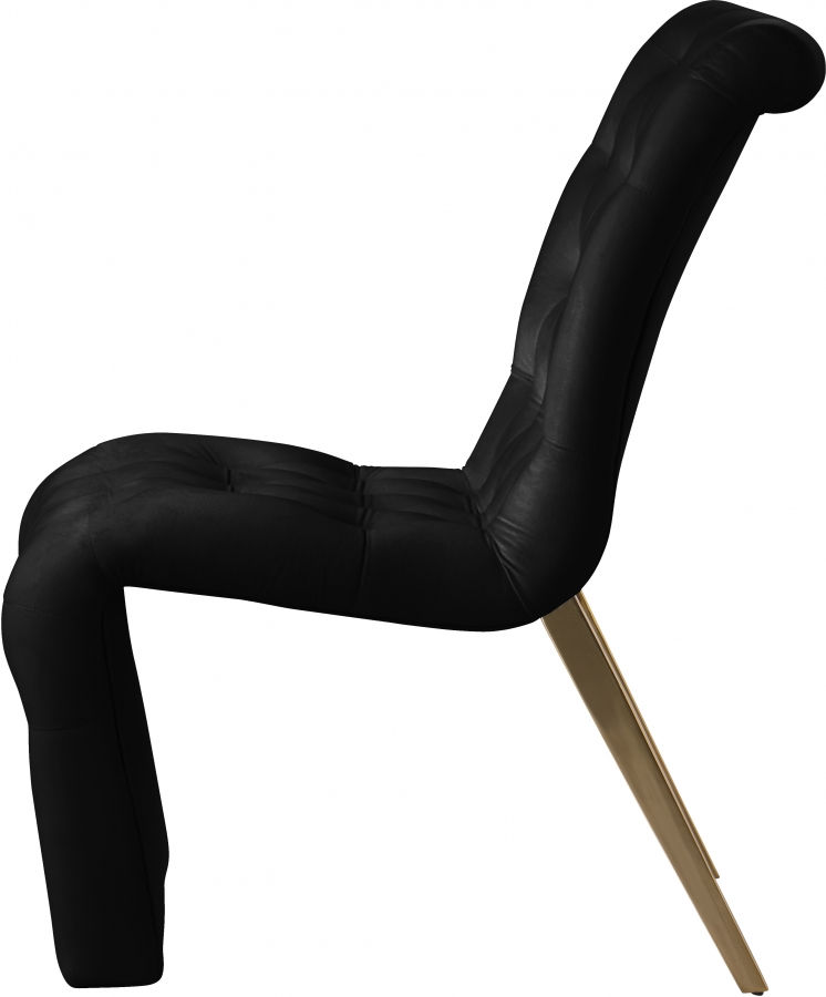 Thumbnail: Curve Velvet Dining Chair