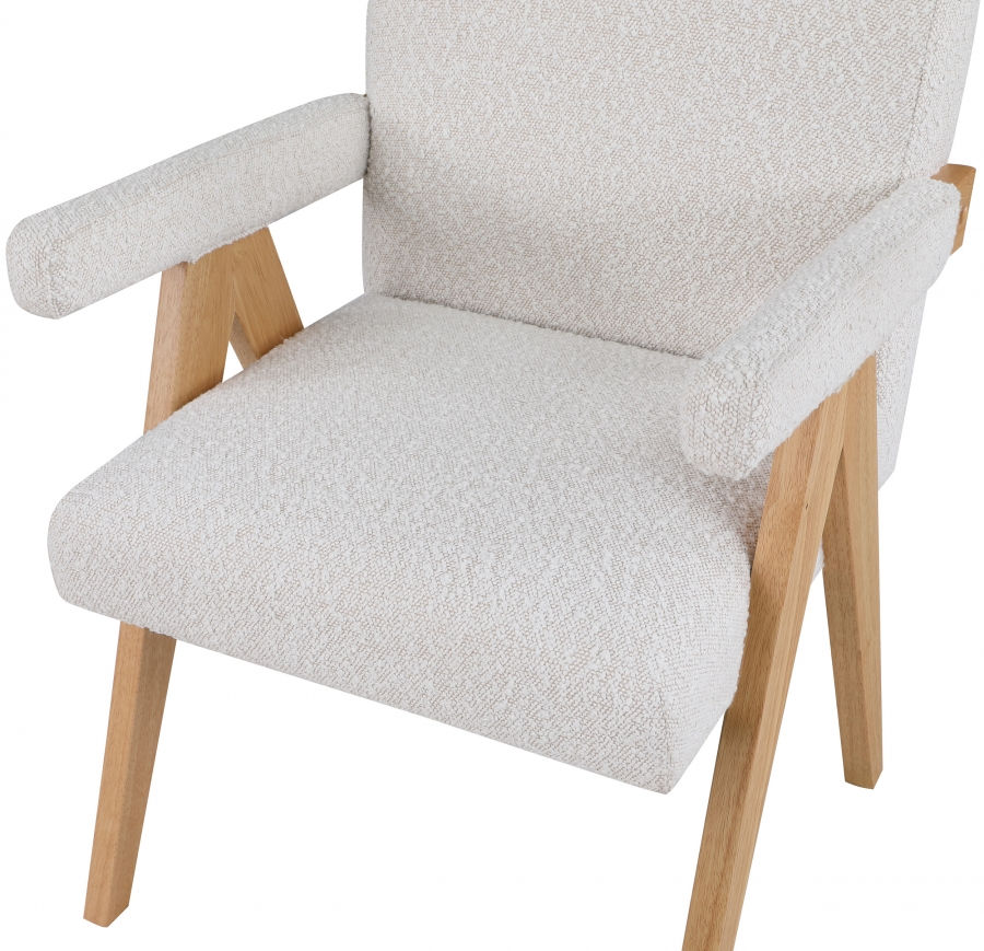 Thumbnail: Woodloch Boucle Fabric Accent Chair
