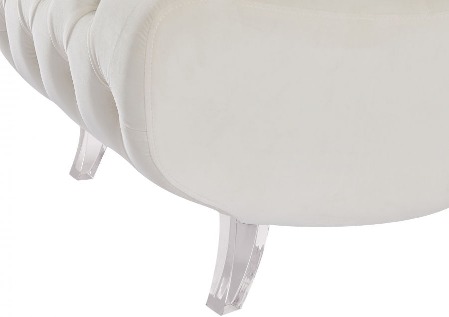 Thumbnail: Crescent Velvet Chair