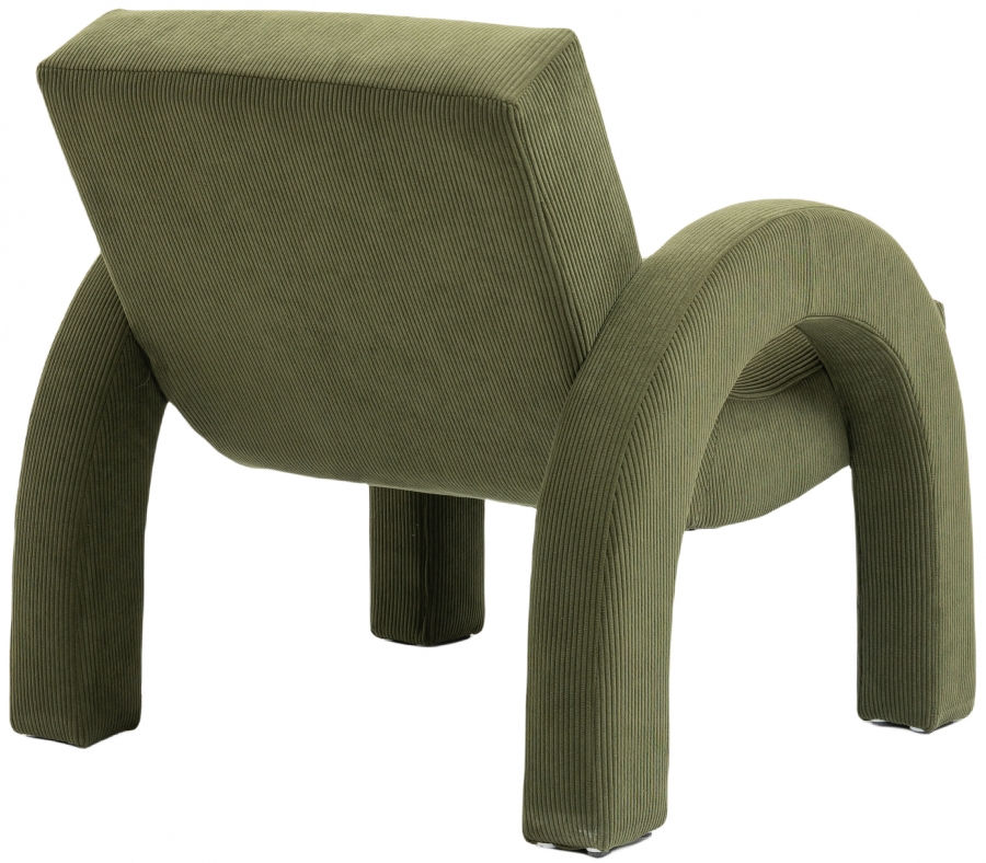 Thumbnail: Corduroy Fabric Accent Chair