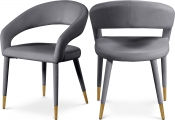 Thumbnail: Destiny Velvet Dining Chair