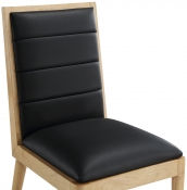 Thumbnail: Bristol Vegan Leather Dining Chair