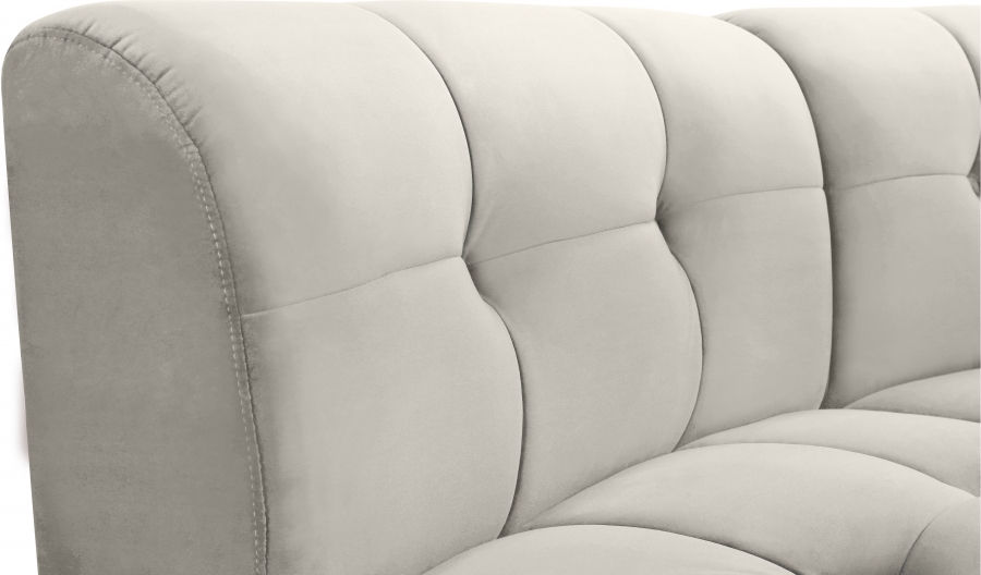 Thumbnail: Limitless Modular Velvet 5pc. Sectional