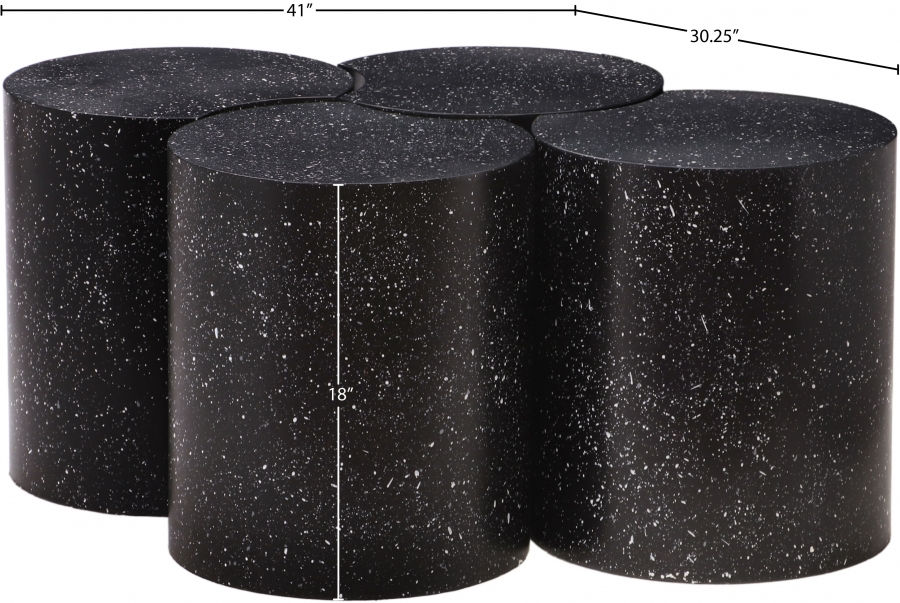 Thumbnail: Dimple 4 Piece Modular Nesting Coffee Table