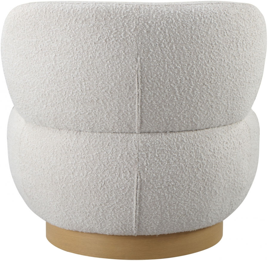 Thumbnail: Calais Boucle Fabric Accent Chair
