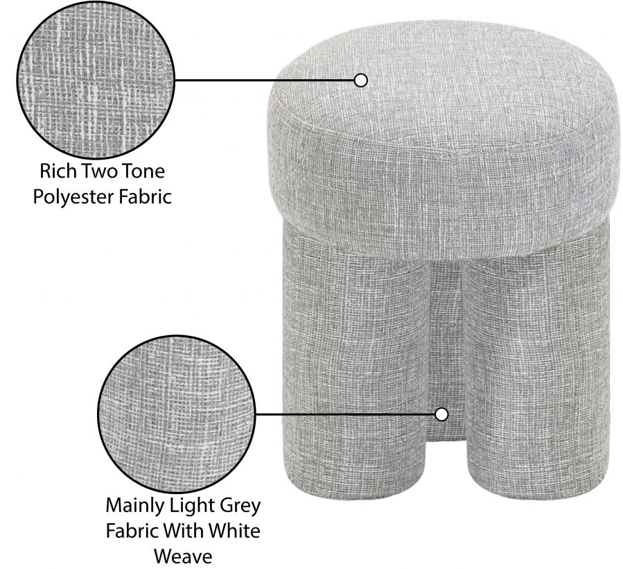 Thumbnail: Larson Fabric Ottoman / Stool