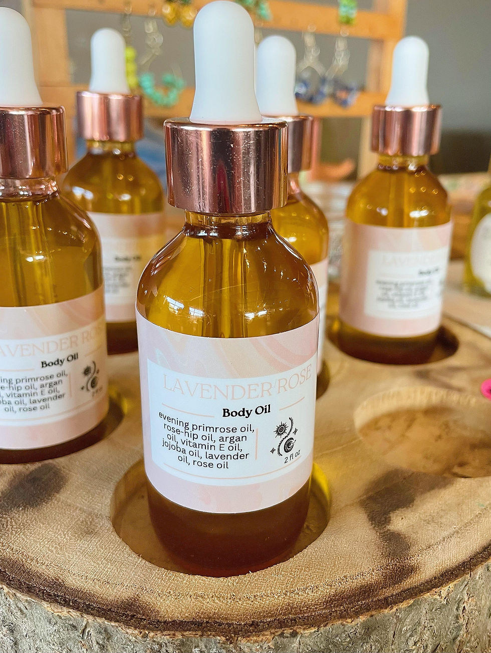 Lavender Rose Body Oil