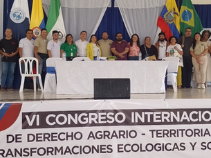 Participación de la Corporación en I Congreso Internacional de Derecho Agrario- Territorialidades, Transformaciones Ecológicas Y Sostenibles – Piedemonte Amazónico (Organizado por la Fundación TANDAM 