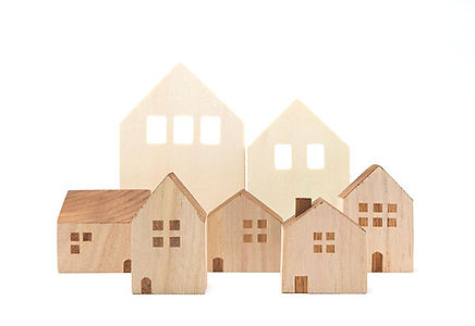 Wooden Toy Houses