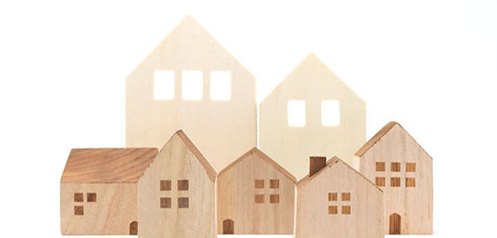 Casas de madera de juguete