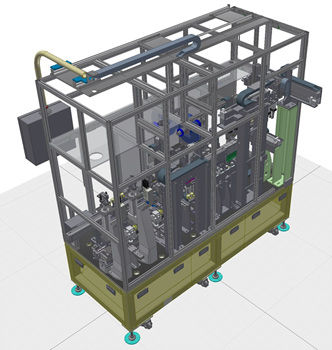 34  Automatic Winding Machine For Lithium Battery Prismatic Type
