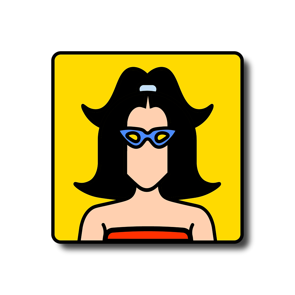 Thumbnail: 4" Ceramic Diva Coasters