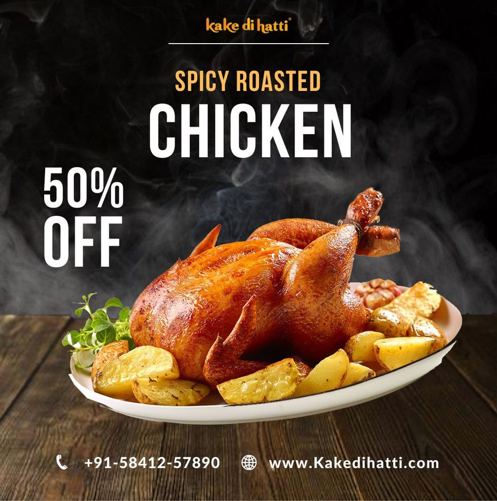 Roasted chicken