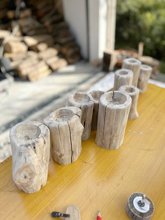 Miniature : Bougie au naturel