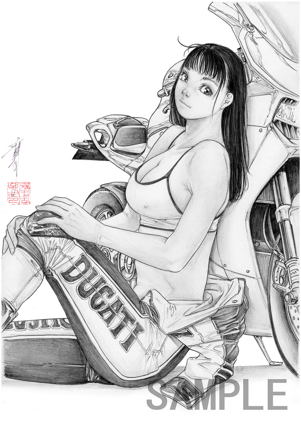 鉛筆画0463