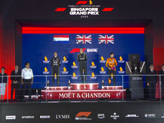 George Russell conquista Singapur, McLaren campeón del mundo