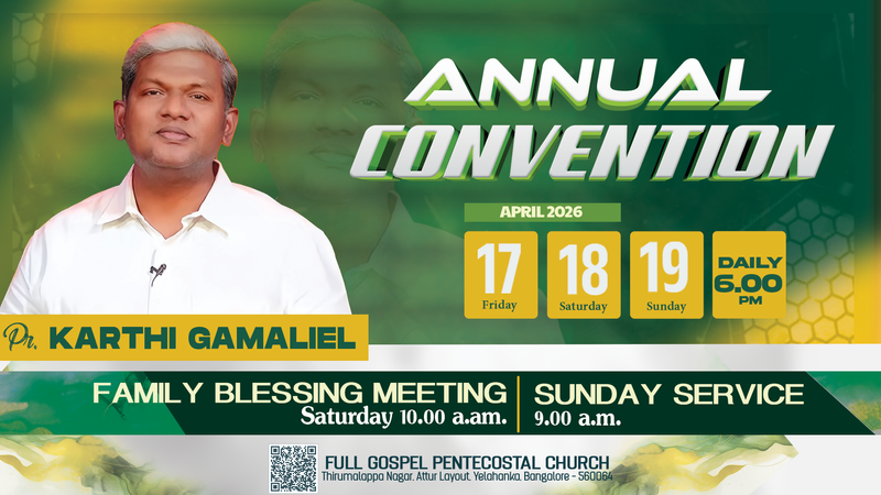 FGPC Yelahanka | Annual Convention 2026