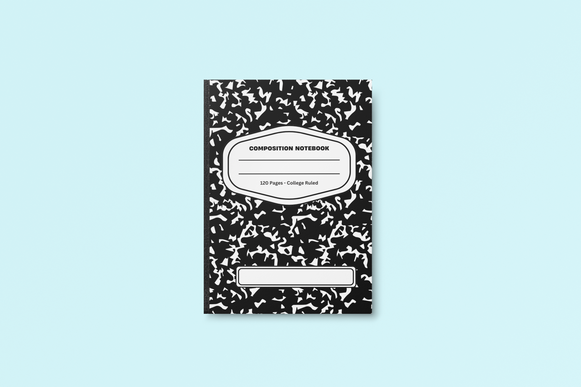 Black n White Composition Notebook