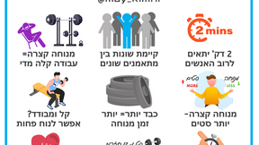 9 מחשבות על זמני מנוחה באימון כוח