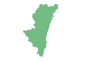 宮崎県出張工事対応エリア