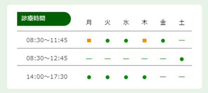 診療時間