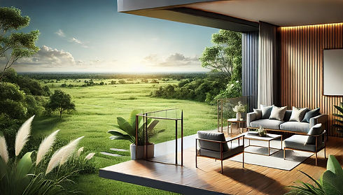 DALL·E 2024-12-13 22.56.48 - A luxurious and serene real estate promotional banner design